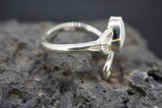 Moonstone Sterling Silver Celtic Wrap Ring