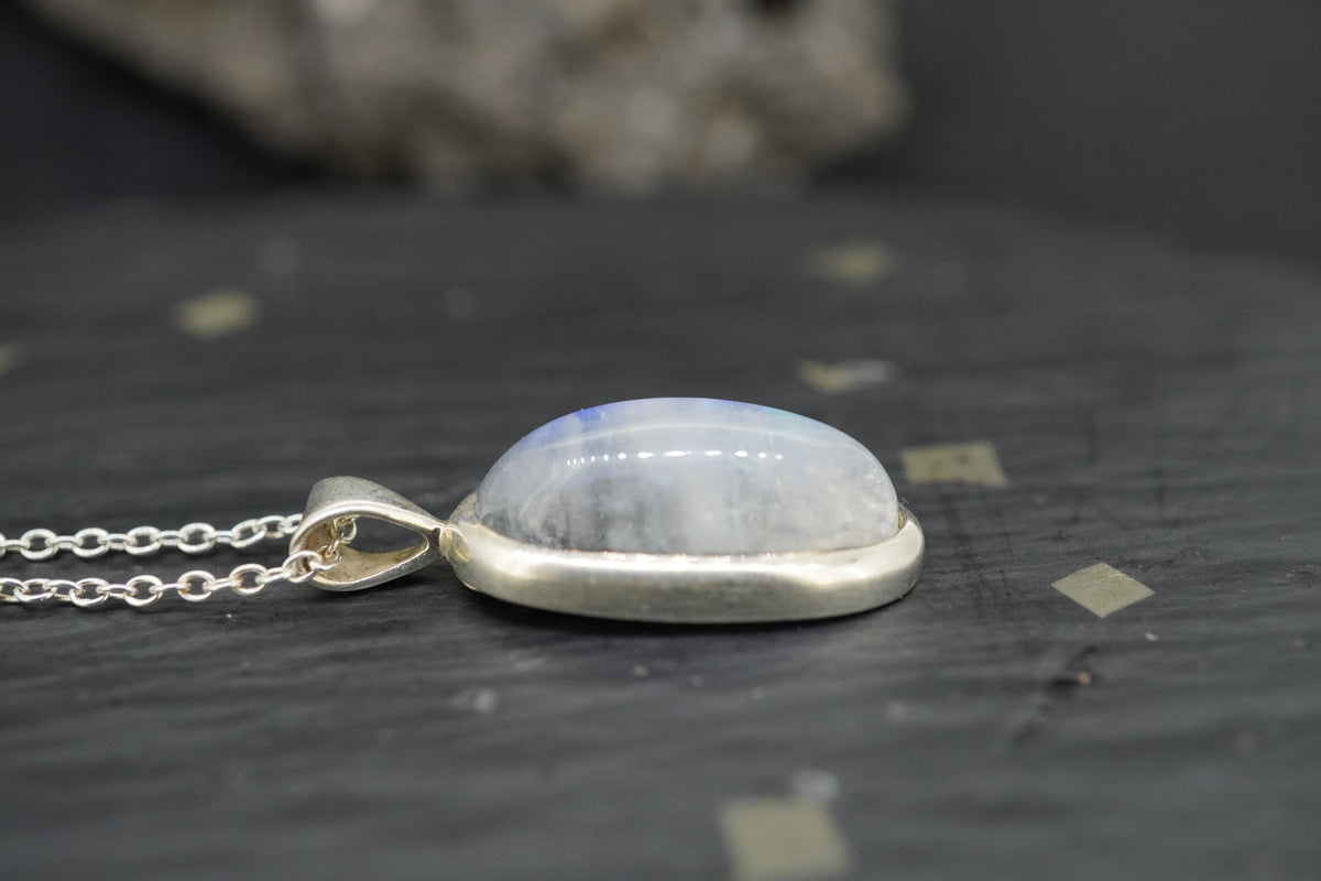 Moonstone Sterling Silver Pendant