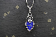 Lapis Lazuli Sterling Silver Pendants