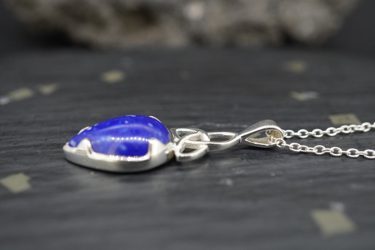 Lapis Lazuli Sterling Silver Pendants