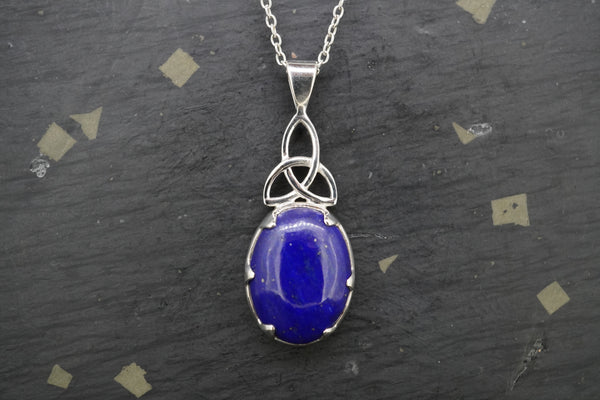 Lapis Lazuli Sterling Silver Pendants