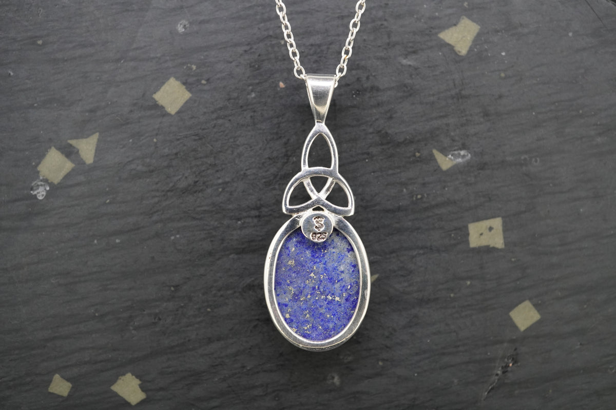 Lapis Lazuli Sterling Silver Pendants