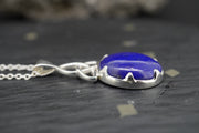 Lapis Lazuli Sterling Silver Pendants