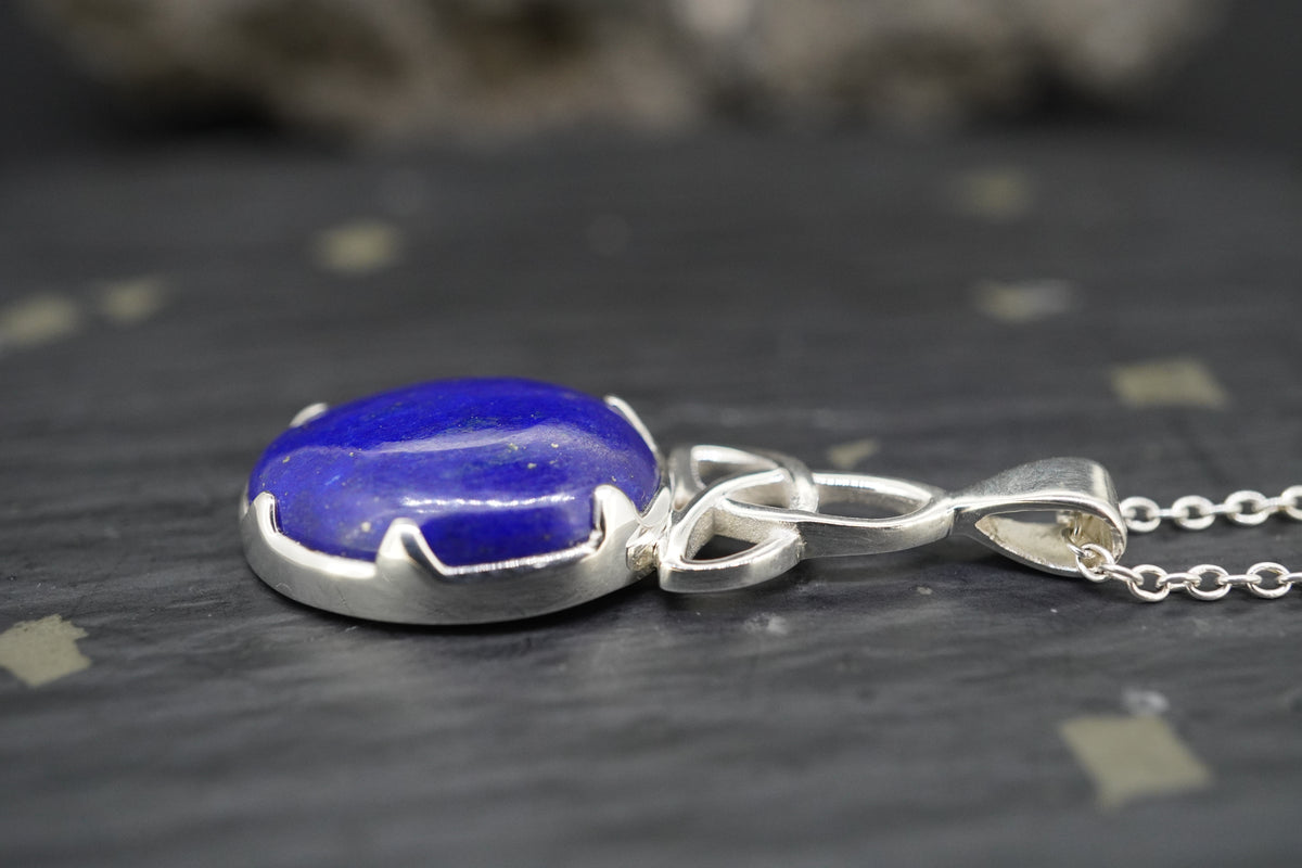 Lapis Lazuli Sterling Silver Pendants
