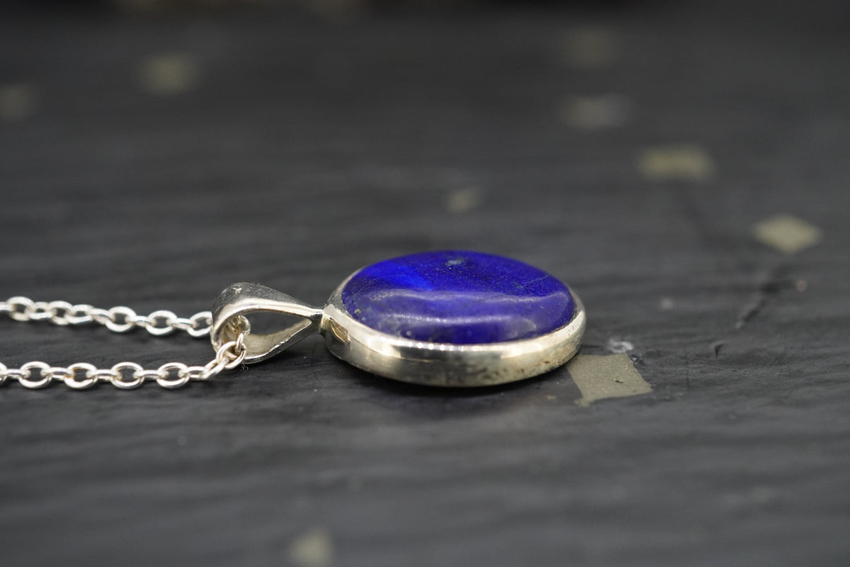 Lapis Lazuli Sterling Silver Pendant