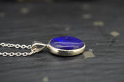 Lapis Lazuli Sterling Silver Pendant