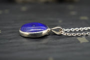 Lapis Lazuli Sterling Silver Pendant