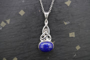Lapis Lazuli Sterling Silver Pendant