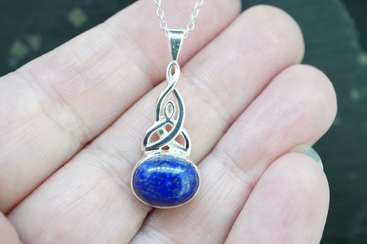 Lapis Lazuli Sterling Silver Pendant