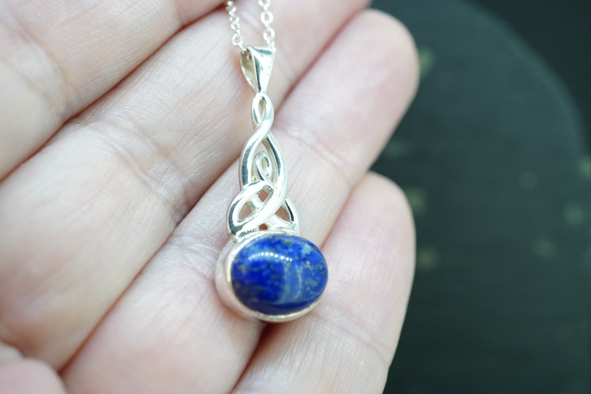 Lapis Lazuli Sterling Silver Pendant