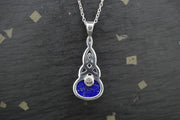 Lapis Lazuli Sterling Silver Pendant