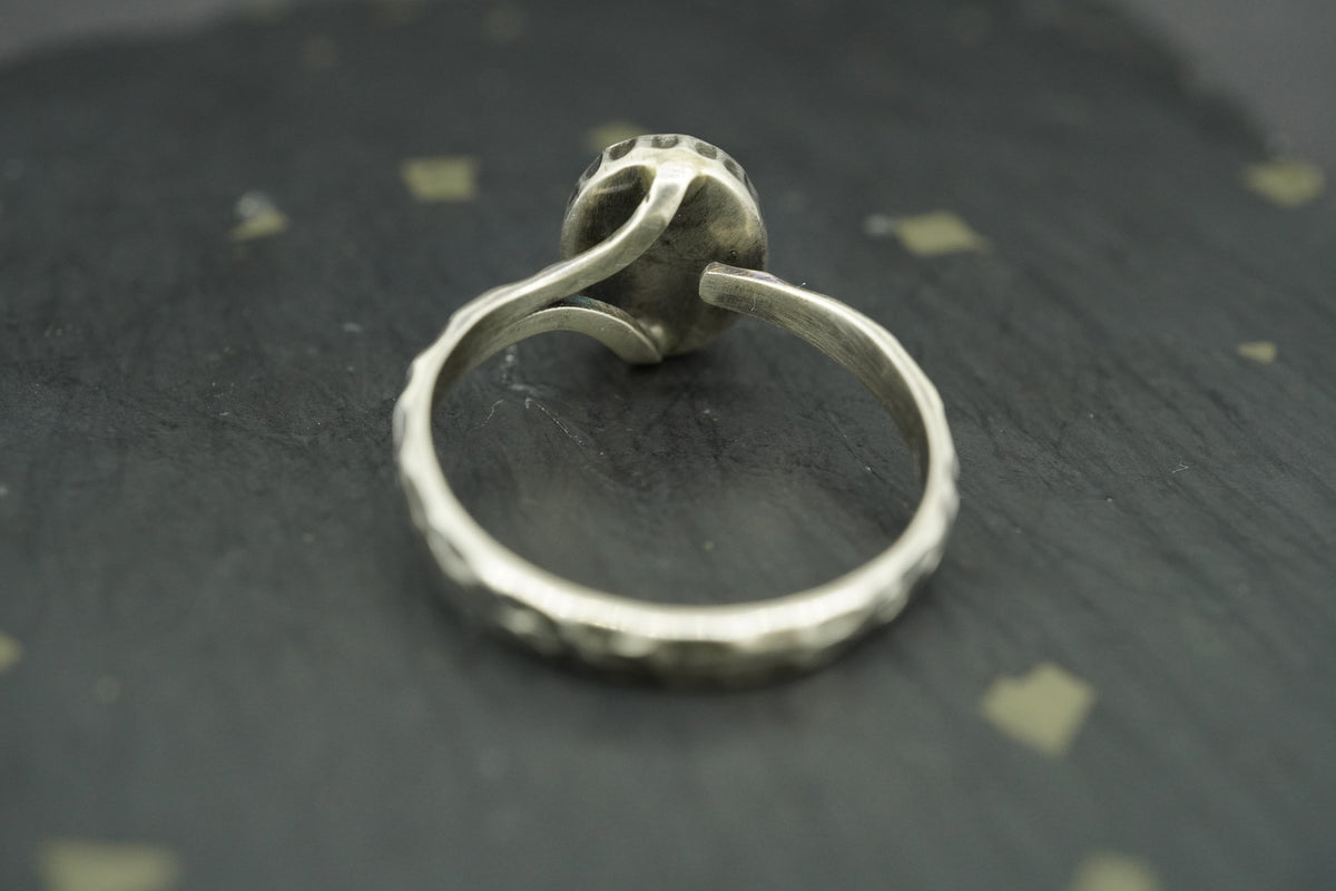 Opal Sterling Silver Ring