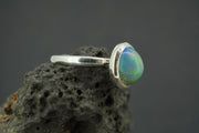 Opal Sterling Silver Ring