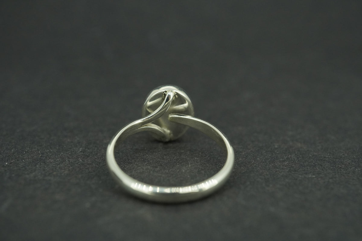 Opal Sterling Silver Ring