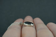 Black Tourmaline Sterling Silver Pendant