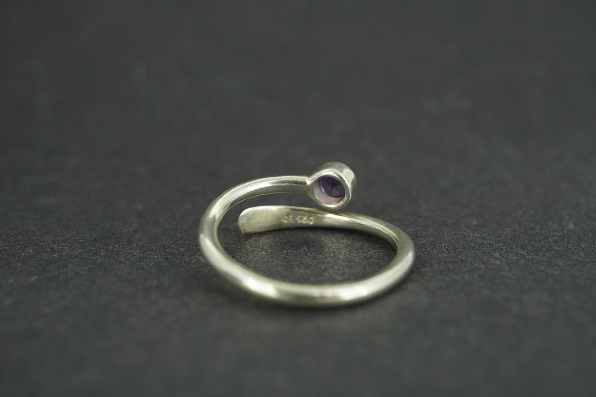 Amethyst Sterling Silver Ring