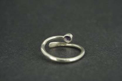 Amethyst Sterling Silver Ring