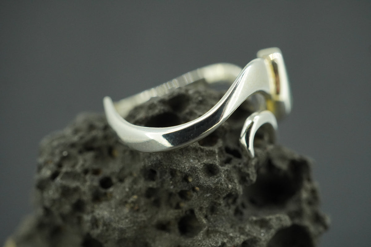 Opal Sterling Silver Ring