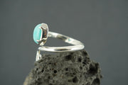 Amazonite Sterling Silver Celtic Ring