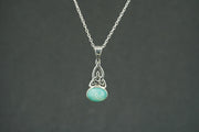 Amazonite Sterling Silver Pendant