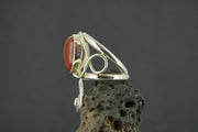 Indian Carnelian Sterling Silver Ring