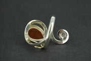 Indian Carnelian Sterling Silver Ring