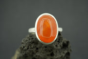 Indian Carnelian Sterling Silver Ring