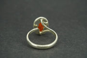 Indian Carnelian Sterling Silver Ring