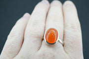 Indian Carnelian Sterling Silver Ring