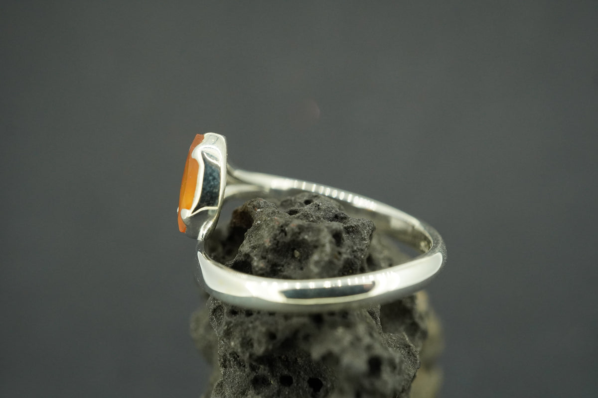 Indian Carnelian Sterling Silver Ring