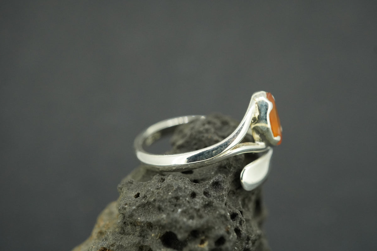 Indian Carnelian Sterling Silver Ring