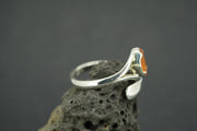 Indian Carnelian Sterling Silver Ring