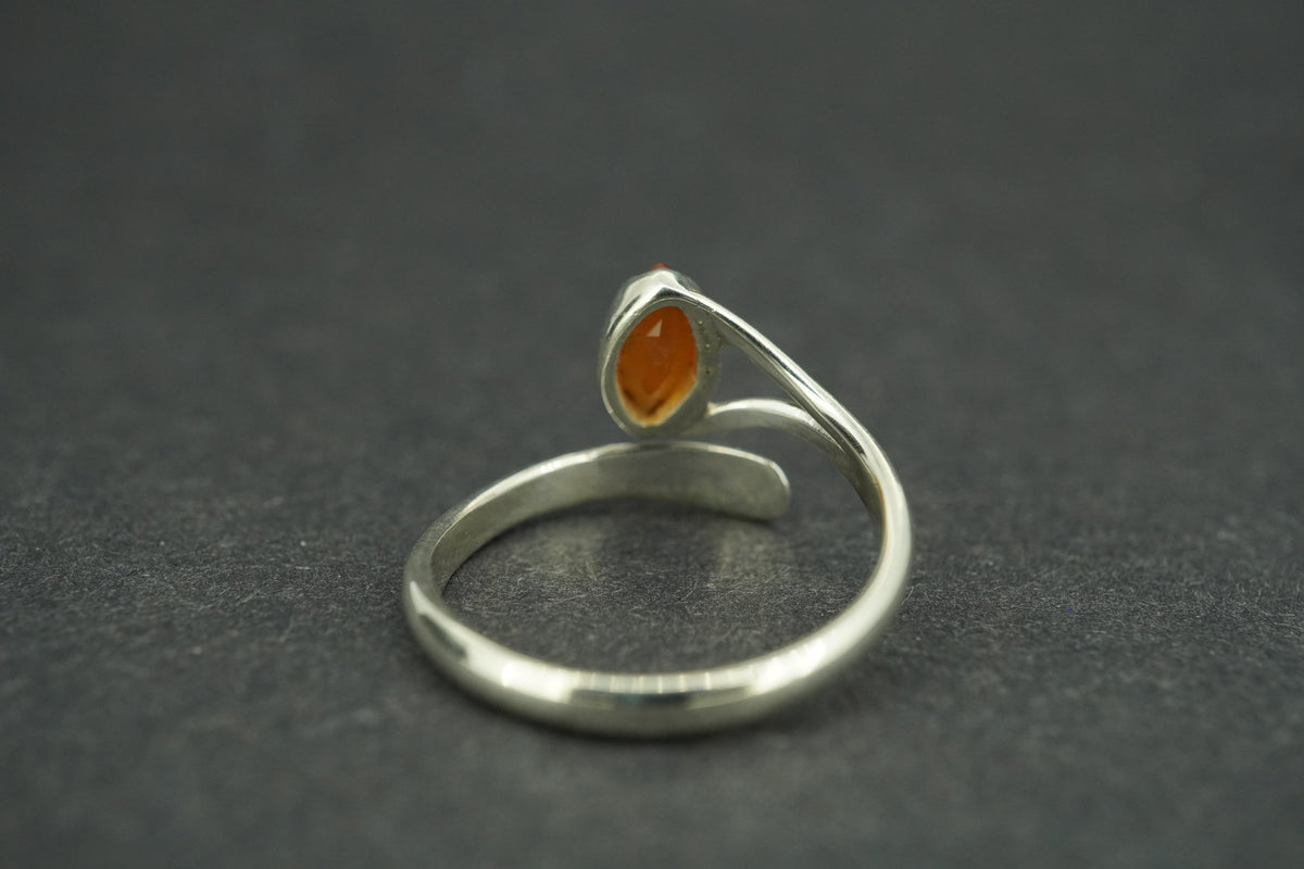 Indian Carnelian Sterling Silver Ring