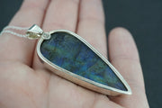 Labradorite Sterling Silver Pendant