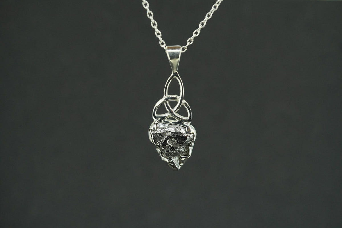 Meteorite Sterling Silver Pendant