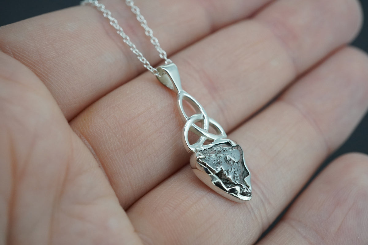 Meteorite Sterling Silver Pendant