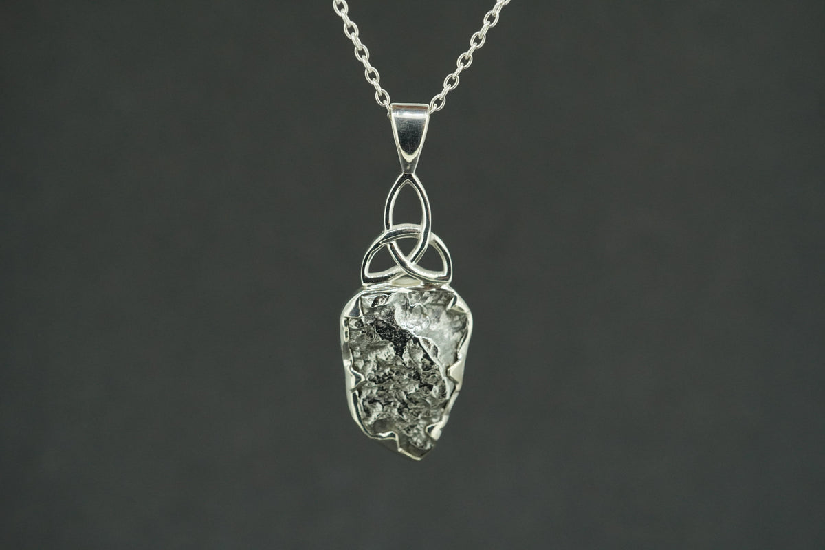 Meteorite Sterling Silver Pendant