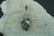 Meteorite Sterling Silver Pendant