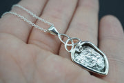 Meteorite Sterling Silver Pendant