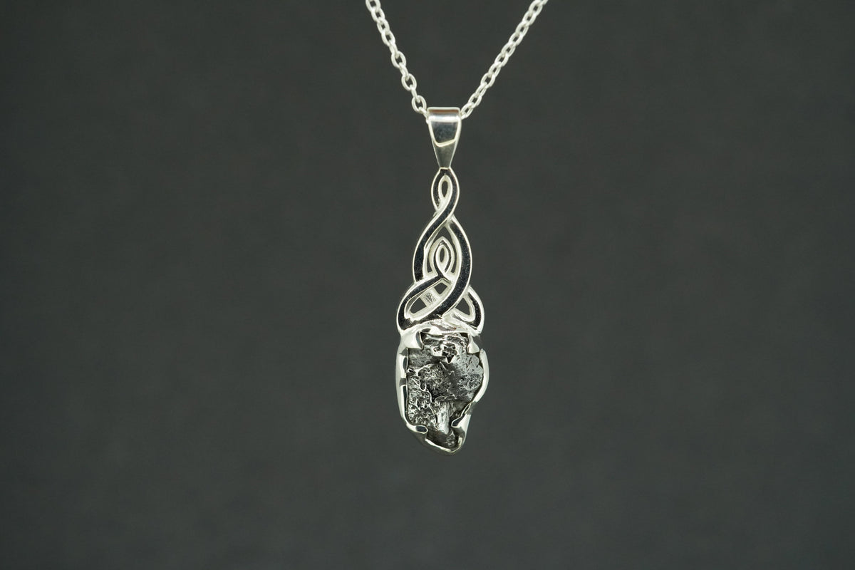 Meteorite Sterling Silver Pendant