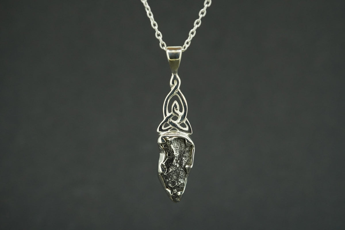Meteorite Sterling Silver Pendant