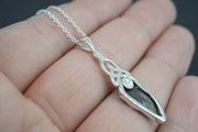 Meteorite Sterling Silver Pendant
