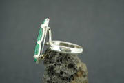 Azurite Malachite Sterling Silver Ring