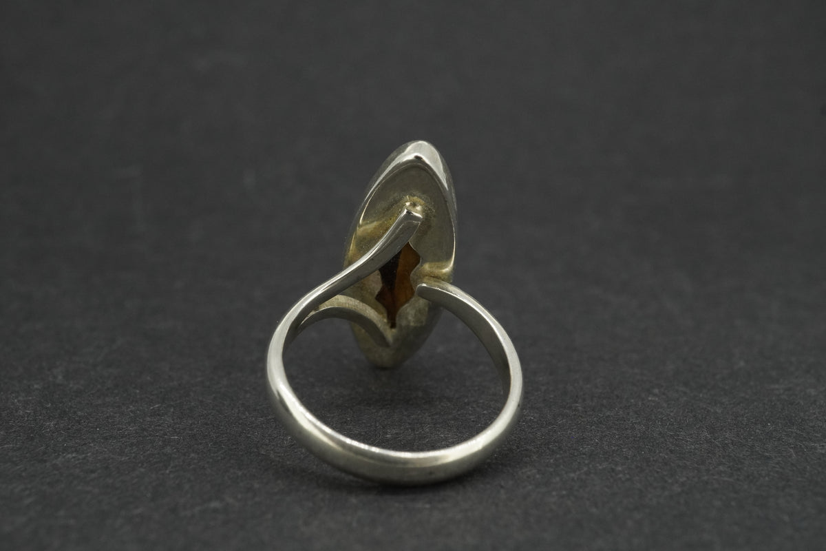 Tiger's Eye Sterling Silver Ring