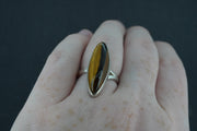 Tiger's Eye Sterling Silver Ring