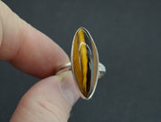 Tiger's Eye Sterling Silver Ring