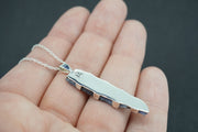 Brazilian Kyanite Sterling Silver Pendant