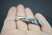 Ullapool Stone Sterling Silver Curve Pendant