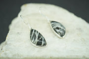 Ullapool Stone Sterling Silver Curve Earrings
