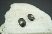 Easdale Gold Sterling Silver Oval Earrings